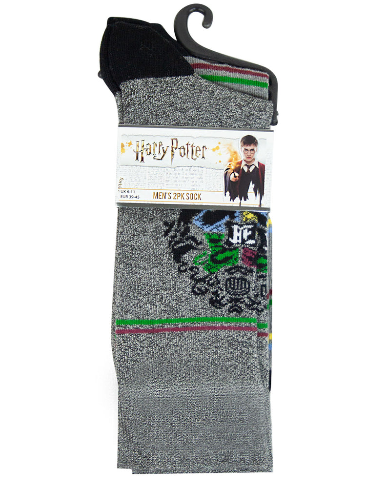 Buy Harry Potter Crest Men's 2 Pack Socks