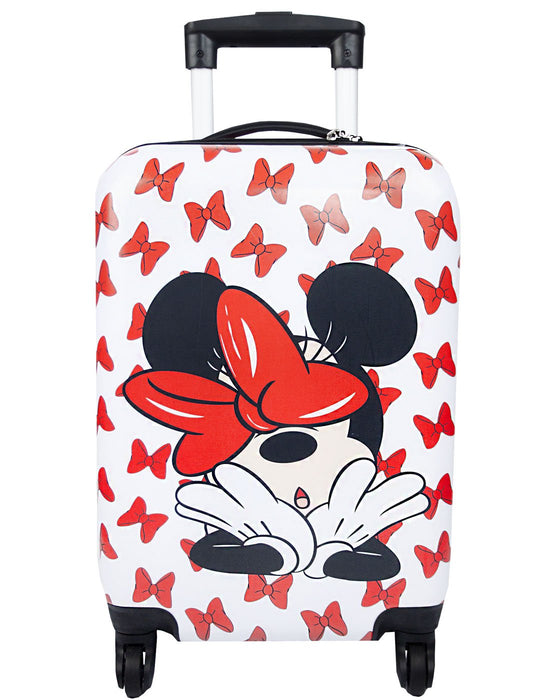 Disney Minnie Mouse Hard Cover Carry on Trolley Suitcase Luggage 53.5cmx33cmx22cm