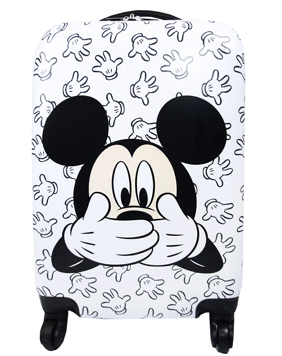 Disney Mickey Mouse Hard Cover Carry On Trolley Suitcase 53.5x33x22cm —  Vanilla Underground