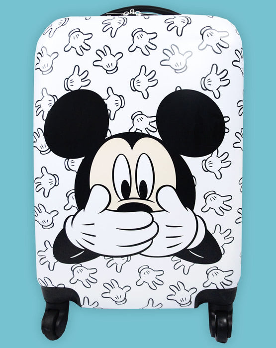 Disney Mickey Mouse Hard Cover Carry On Trolley Suitcase 53.5x33x22cm