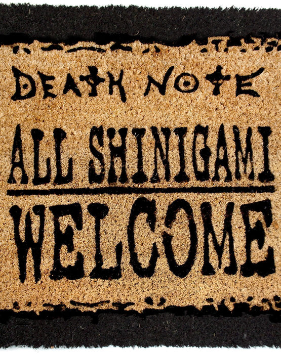 Death Note Shinigami Welcome Doormat