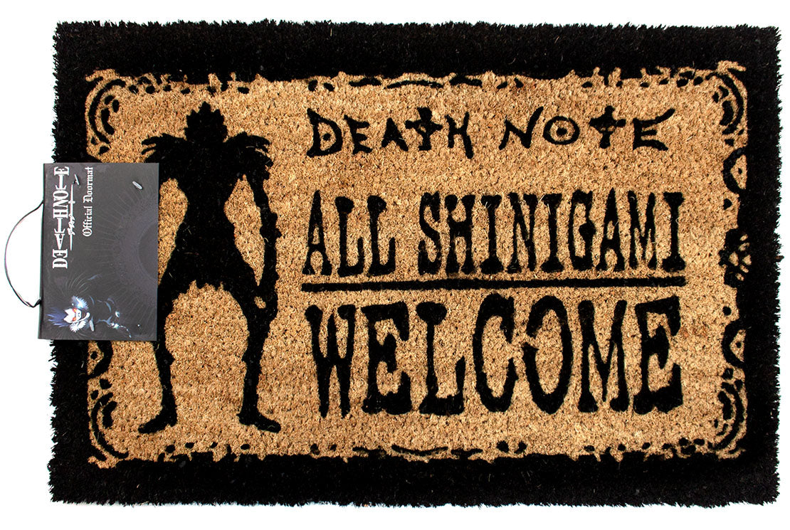 Death Note Shinigami Welcome Doormat — Vanilla Underground