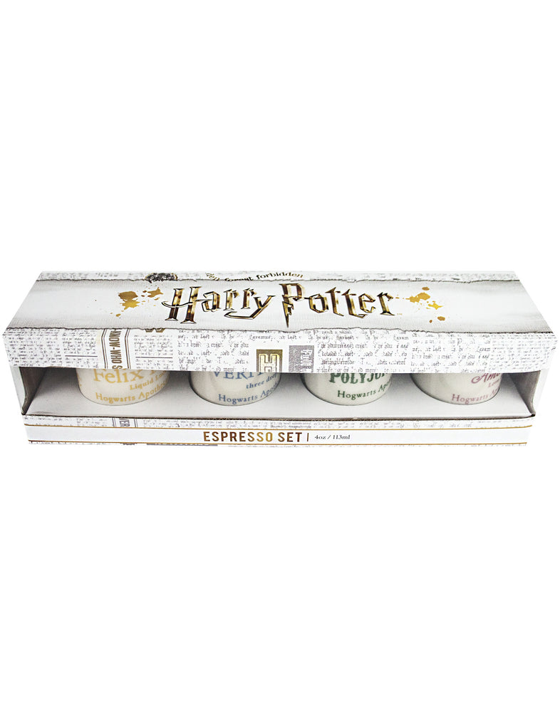 Shop Harry Potter Potions Collection Espresso 4 Piece Mug Set