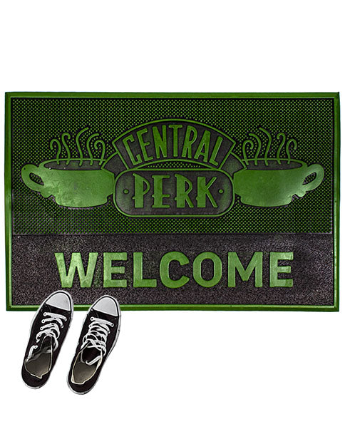 Friends Doormat - Central Perk Cafe Rubber Entrance Mat Gift for Adults