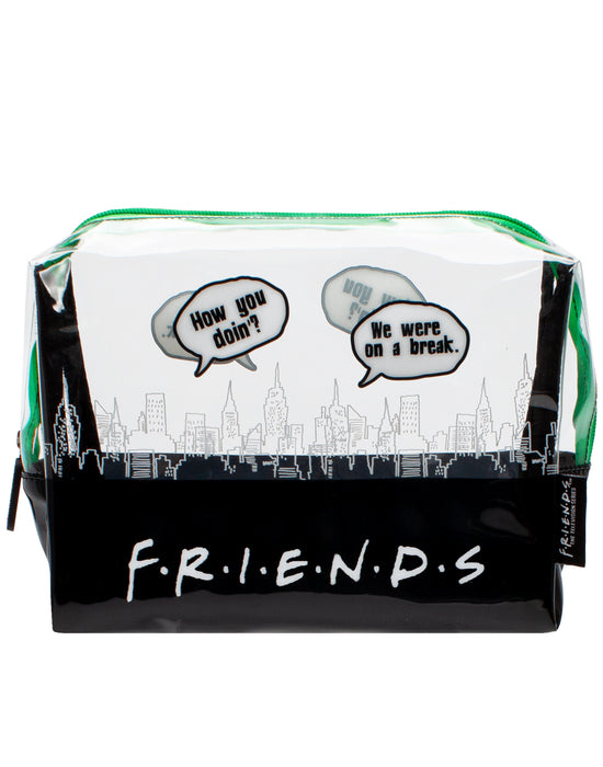Friends 3 Pack Cosmetic, Toiletry, Make-Up Organiser Bags