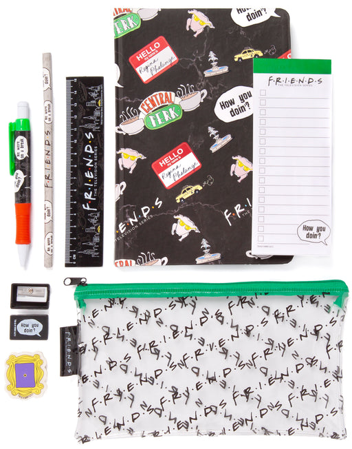  How you doin’? You’ll be doing good with your brand new Friends school supplies stationery set. It is the perfect accessory for fans of the popular 90s television series, F.R.I.E.N.D.S and the Reunion Special!