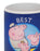 GRANDPA PIG SAILING MUG BOXED GIFT SET - The Peppa Pig cup comes in a gift box that measures 13x11x9cm and showcases the adorable characters Grandpa Pig, George Pig and Peppa Pig on their next adventure sailing finished with text reading ‘BEST GRANDAD’ making a real stand out gift from the kids and grandchildren.