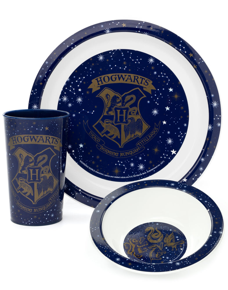 Harry Potter 3 Piece Tableware Set BPA Free