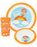 Blippi 3 Piece Children's Tableware Set BPA free