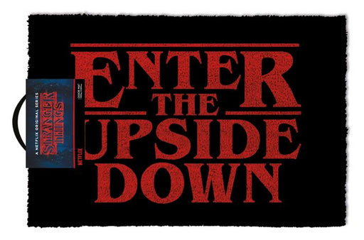 Stranger Things Enter The Upside Down Door Mat