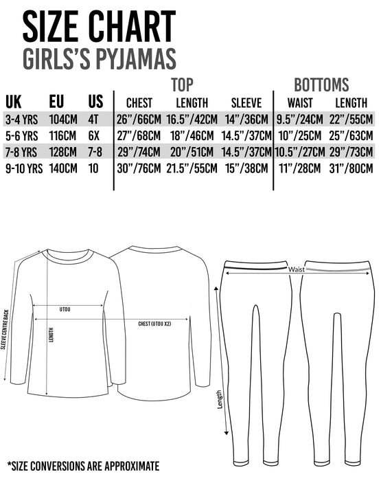 LOL Surprise! Girls Doll Pyjamas Long Sleeve Kids Nightwear