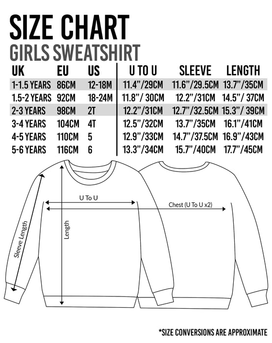 Hey Duggee Squirrel Club Girls Sweatshirt - Pink