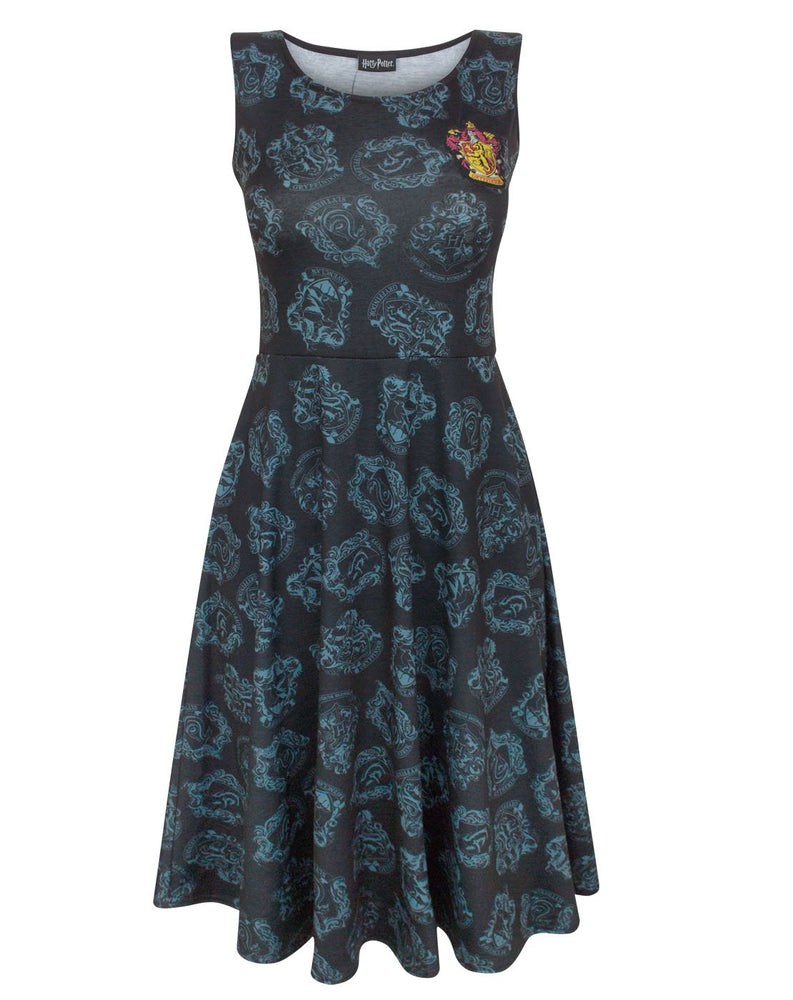 Harry Potter Hogwarts Houses Women's Costume Dress Ladies Fancy Dress — Vanilla Underground Harry Potter Hogwarts Houses Women's Costume Dress Ladies Fancy Dress — Vanilla Underground