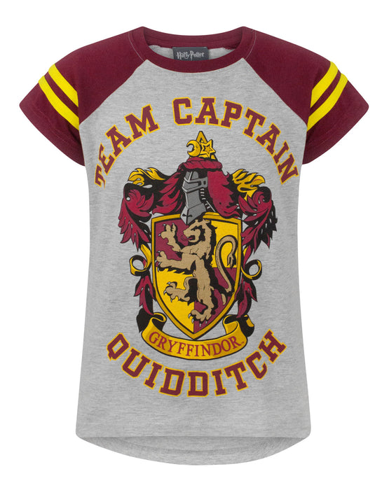 Harry Potter Quidditch Team Captain Girl's T-Shirt