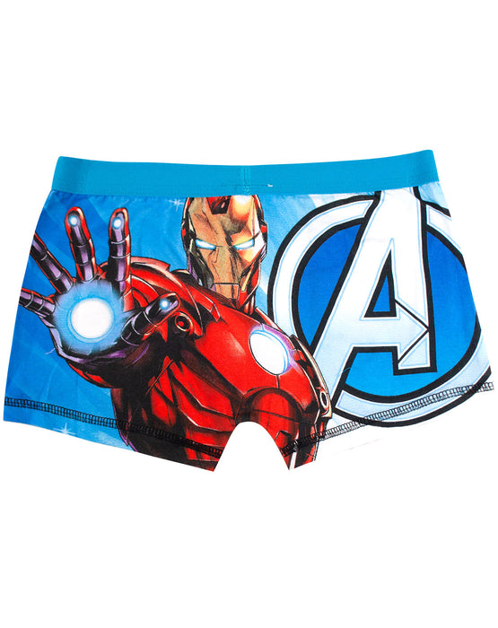 Avengers Assemble Iron Man Boy's Boxer Shorts