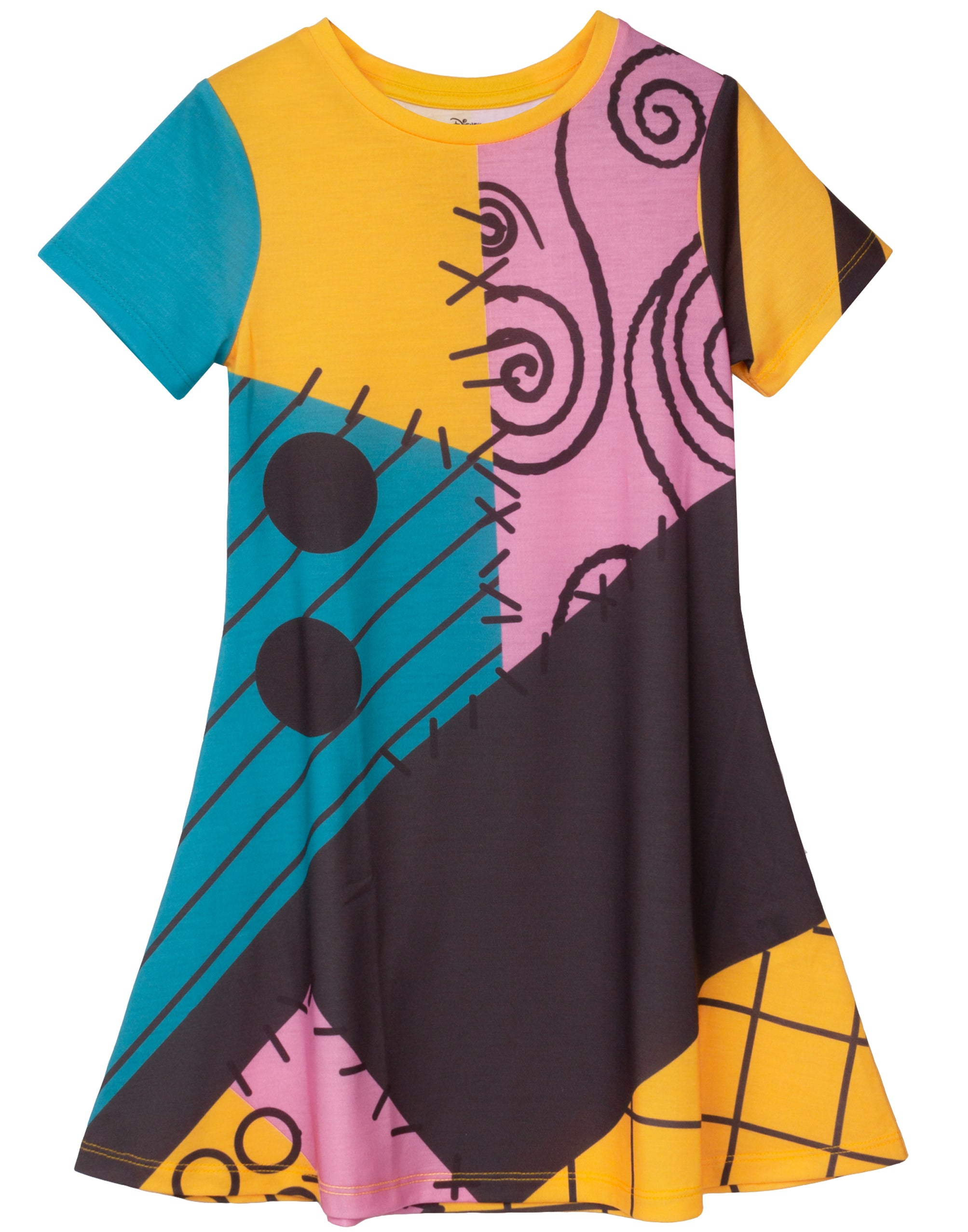 Disney The Nightmare Before Christmas Sally Girl's Costume Dress