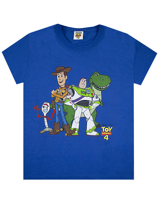 Disney Pixar Toy Story 4 Characters Boy's T-Shirt