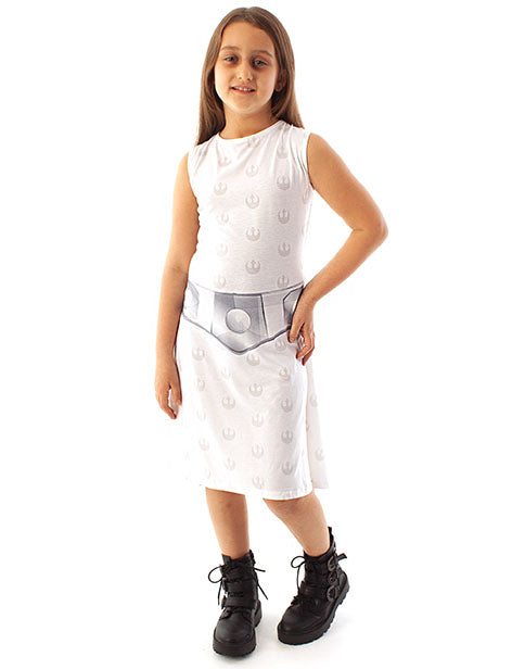 Star Wars Princess Leia Girl's Costume Dress Kids Fancy Dress Party Co Vanilla Underground Star Wars Princess Leia Girl's Costume Dress Kids Fancy Dress Party Co Vanilla Underground