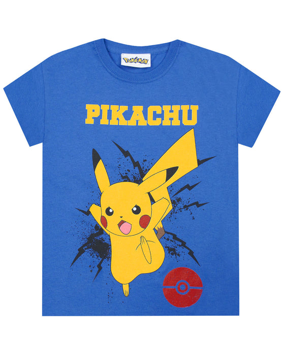 Pokemon Pikachu Bolt Boys T-Shirt