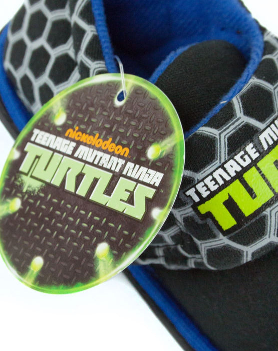 Teenage Mutant Ninja Turtles Black Boy's Slippers