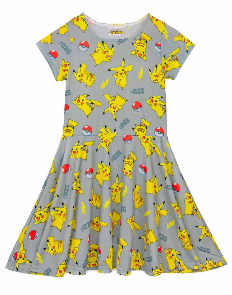 Pokemon Pikachu Girl's Dress  Vanilla Underground