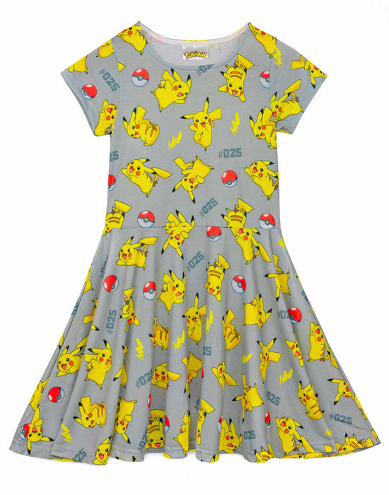 Pokemon Pikachu Girl's Dress