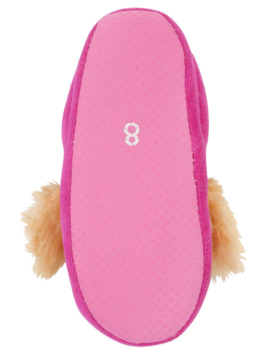 Paw Patrol Skye 3D Fluffy Pink Girl's 3D Slippers