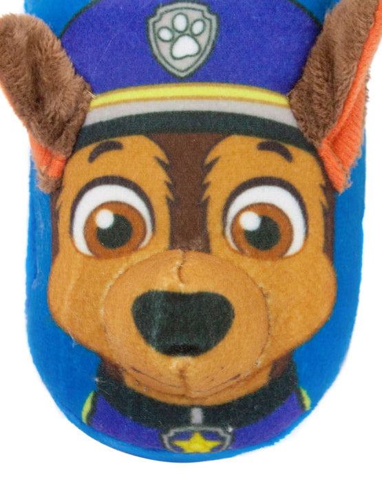 Paw Patrol Chase Boy's Blue 3D Slippers