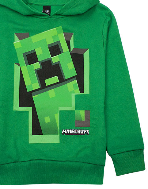 Shop Minecraft Creeper Inside Hoodies Boys