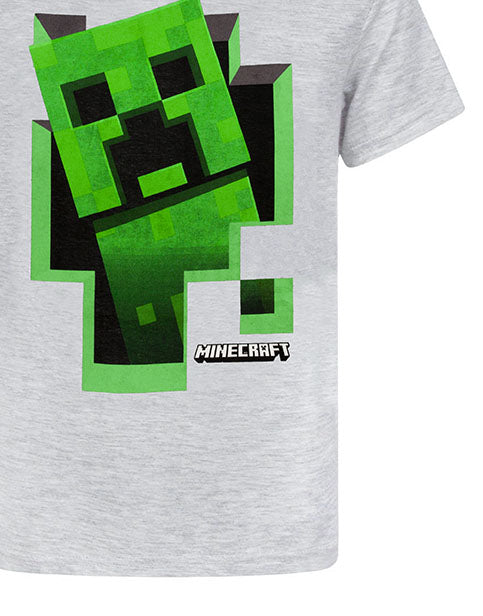 Shop Minecraft Creeper Inside Boys T-Shirt