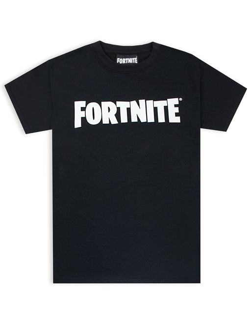 Fortnite Logo Boys Black T-Shirt