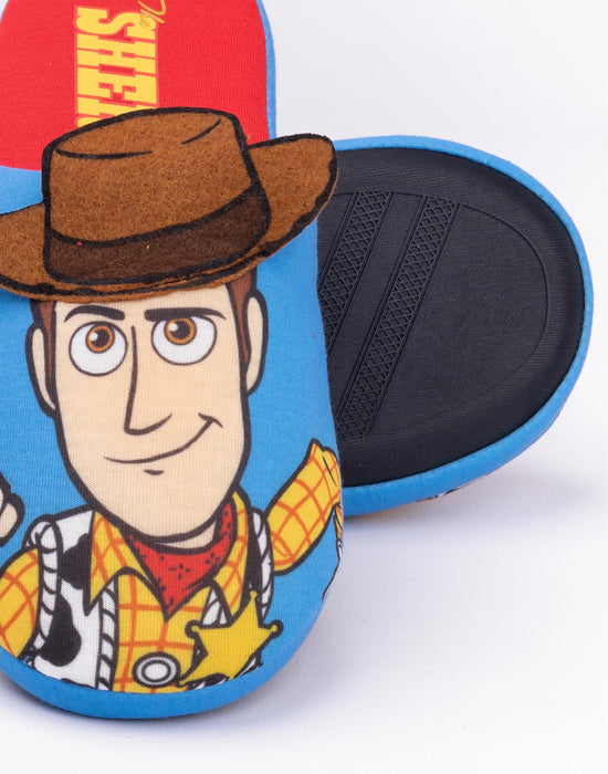 Disney Pixar Toy Story Woody Partial 3D Boy's Slippers