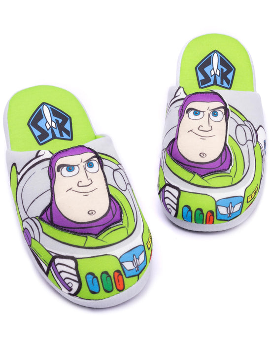 Disney Pixar Toy Story Buzz Lightyear Kids Slippers