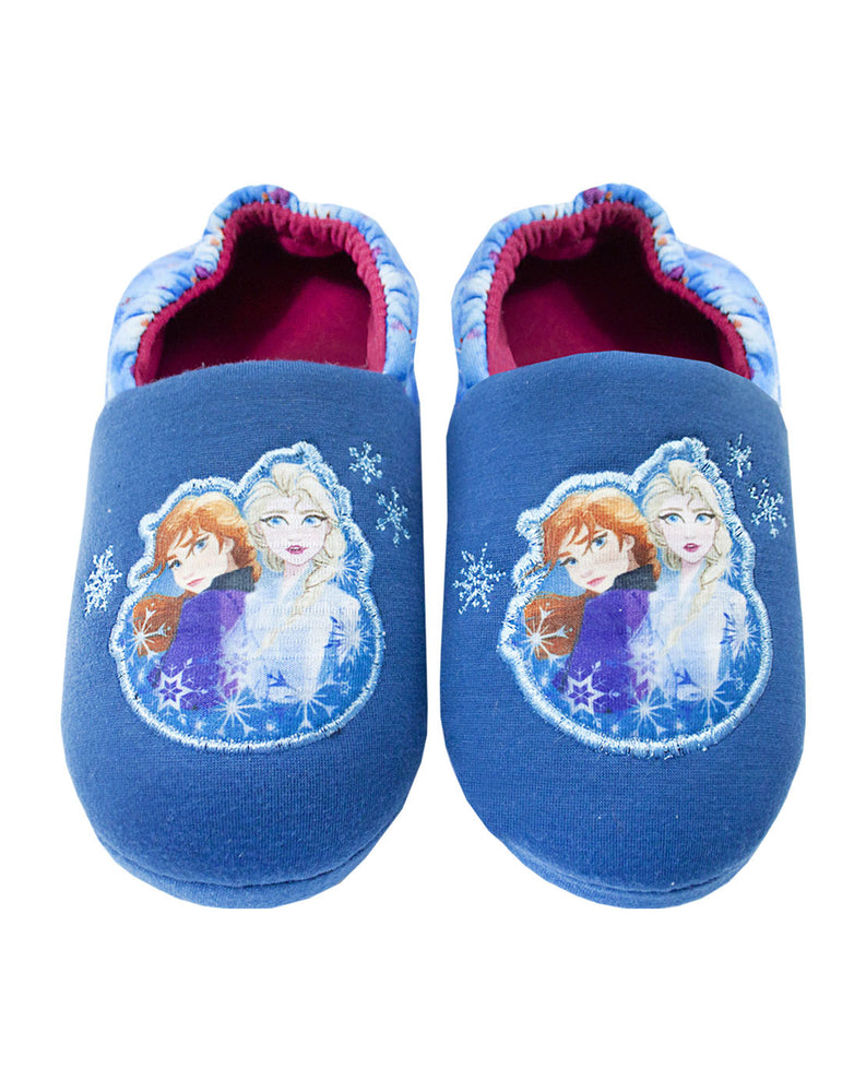 Disney Frozen 2 Anna & Elsa "Nature Is Magical" Girls Novelty Character Slippers