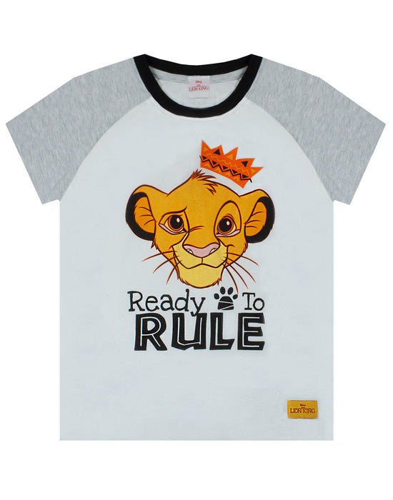 Disney Lion King Ready To Rule Boy's Short Pyjamas
