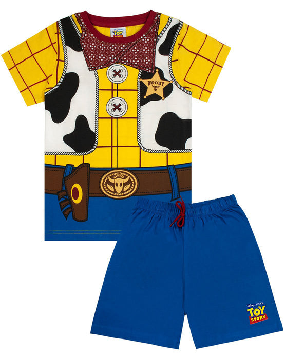 Disney Pixar Toy Story Woody Costume Boy's Short Pyjamas