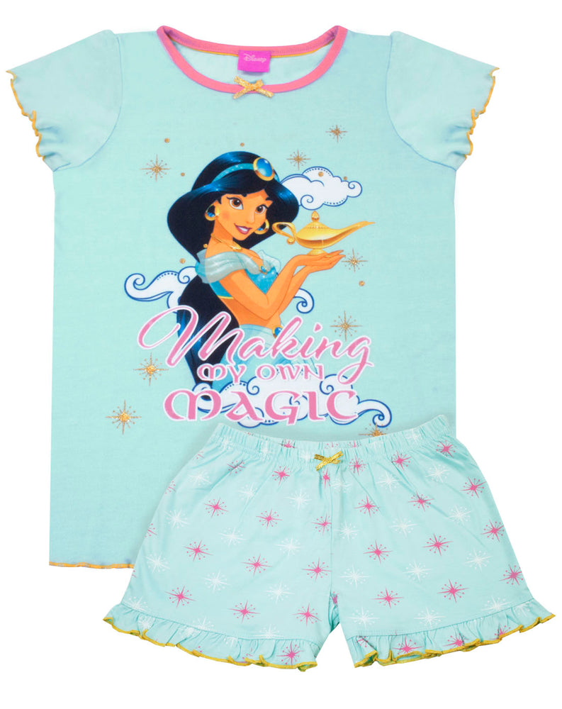 Shop Disney Aladdin Princess Jasmine Girl's Short Pyjamas