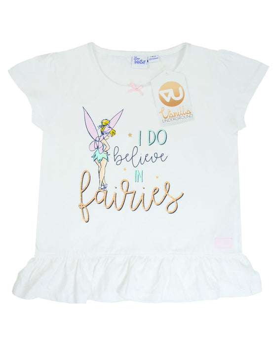 Disney Peter Pan Tinkerbell I do Believe In Fairies Girl's Long Pyjamas