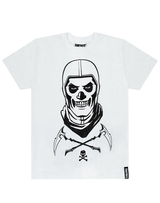 Fortnite Skull Trooper White T-Shirt
