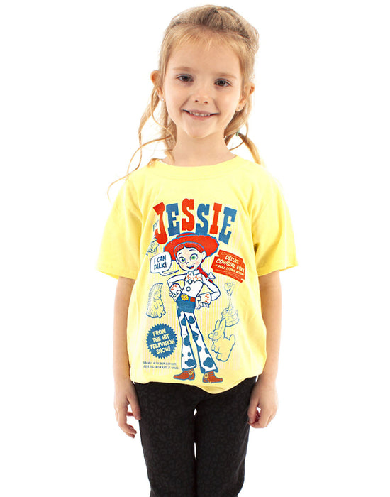 Disney Pixar Toy Story Jessie Character Girl's T-Shirt Yellow Kids