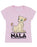 Disney Lion King Nala Queen Of The Jungle Girl's Pink Short Sleeve T-Shirt