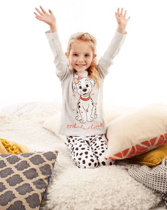 101 Dalmatians Puppies Cruella De Vil Pongo Perdy Disney Movie Pyjamas PJ's Nightwear Sleepwear Lounge-wear Night-time Girls Kids Children Cosy Comfy Winter Present Gift 