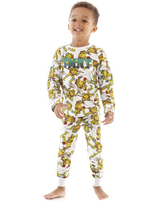 Teenage Mutant Ninja Turtles All Over Print Boy's Kids Pyjamas Set