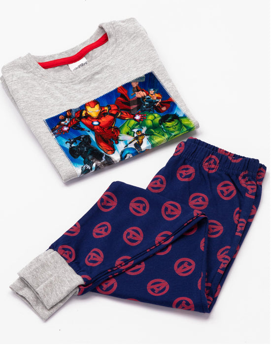 Marvel Pyjamas Character Marvel Avengers Superhero Boy's Pyjamas — Vanilla Underground