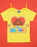 Hey Duggee T-Shirt for Girls Glitter Heart Kids - Yellow