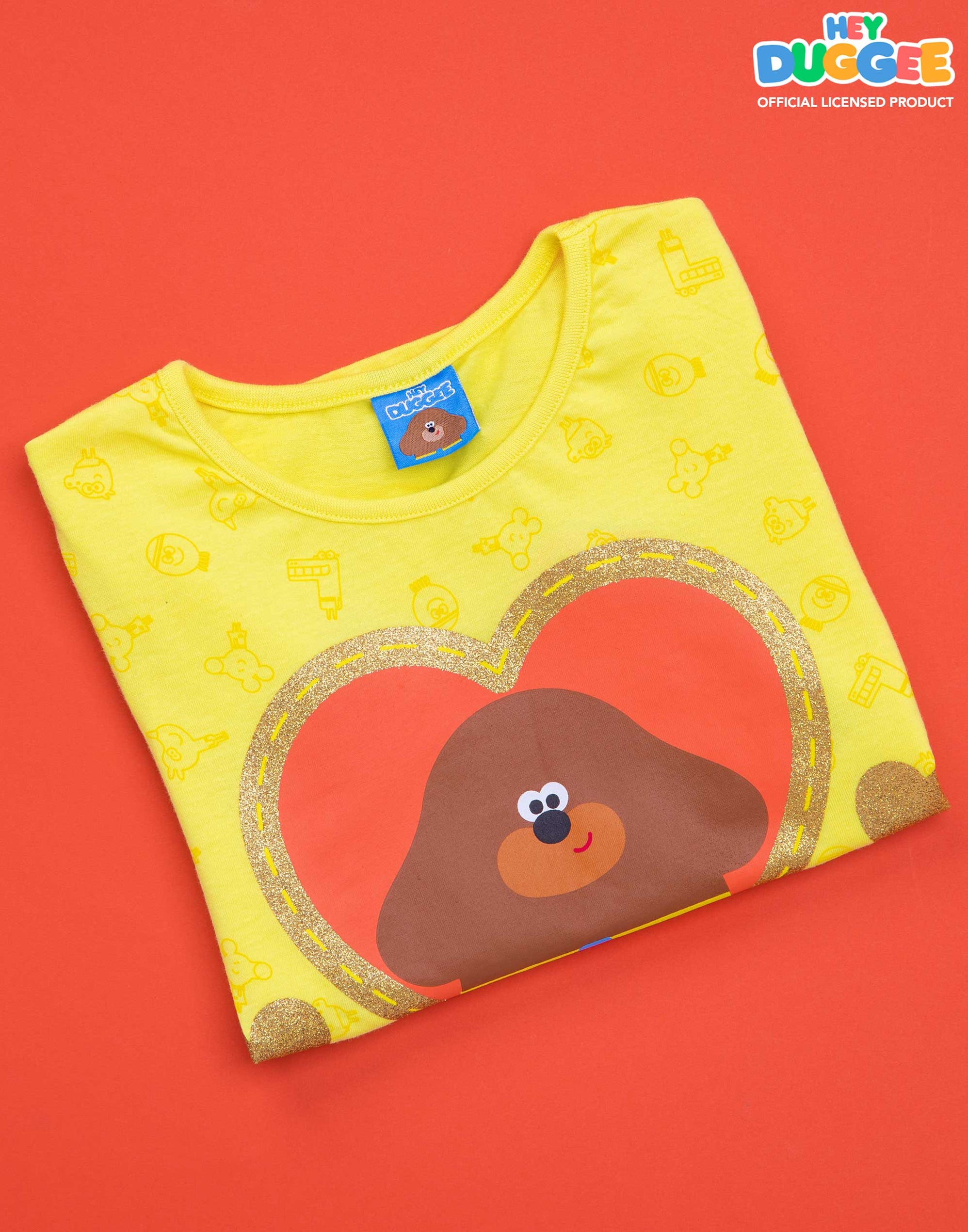 Personalisiertes Hey Duggee Geburtstag T-Shirt Feier Mädchen