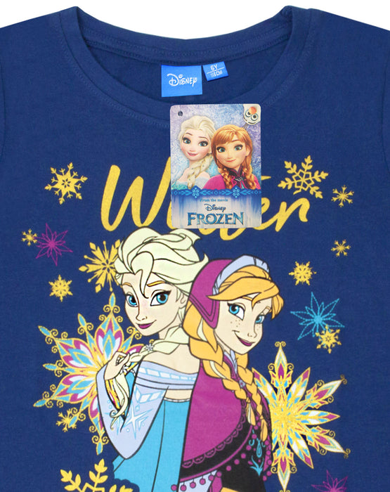 Disney Girls Blue Long Sleeved T-Shirt