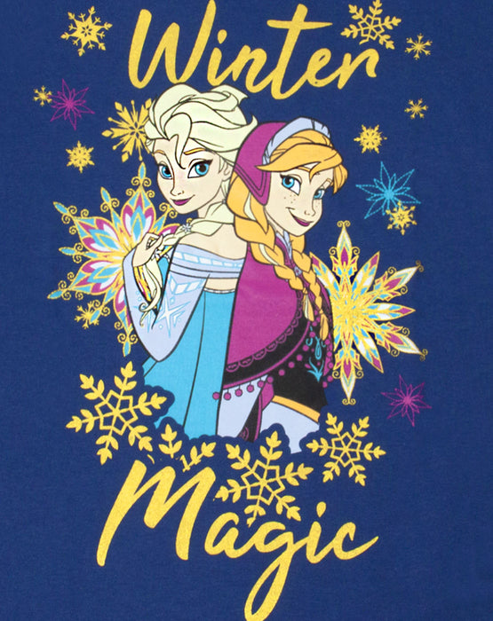 Disney Girls Blue Long Sleeved T-Shirt