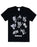 Roblox Characters In Space Kid's Black T-Shirt Short Sleeve Gamer's Tee