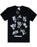 Roblox Characters In Space Kid's Black T-Shirt Short Sleeve Gamer's Tee